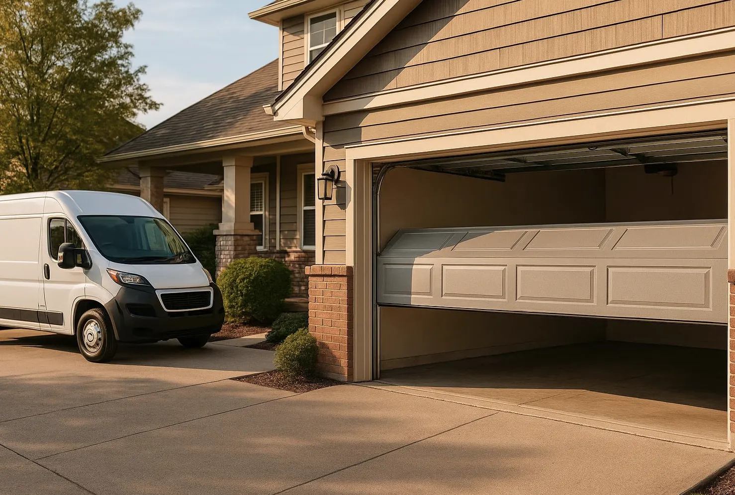 Garage Door in Clinton